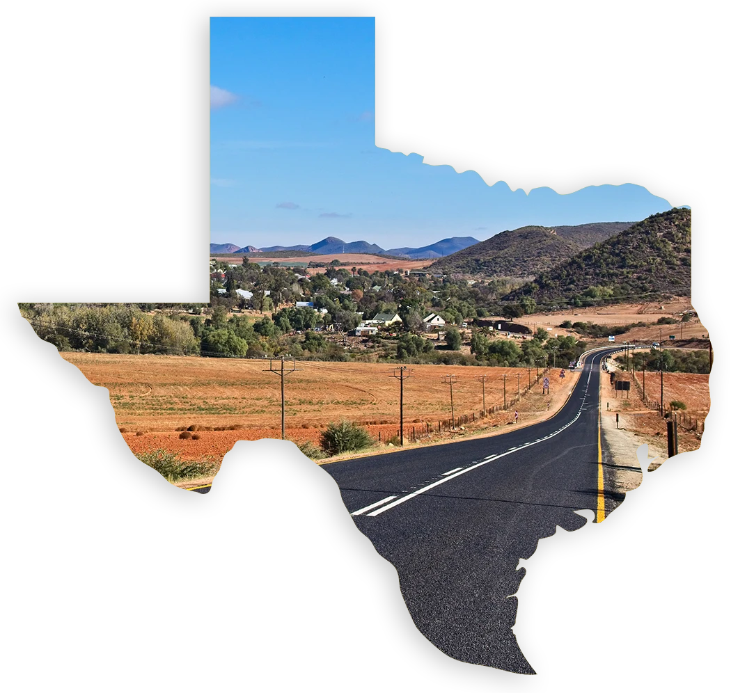Asphalt texas